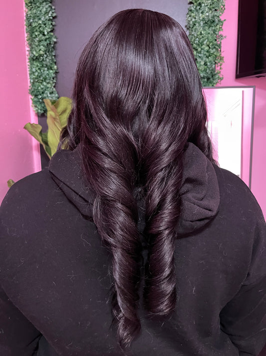 Traditional sew-in
